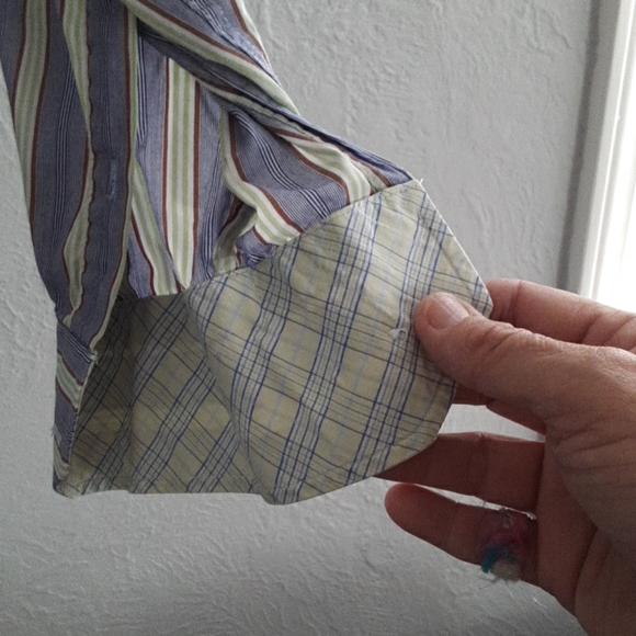Tailorbird vertical striped shirt XL - Picture 2 of 4